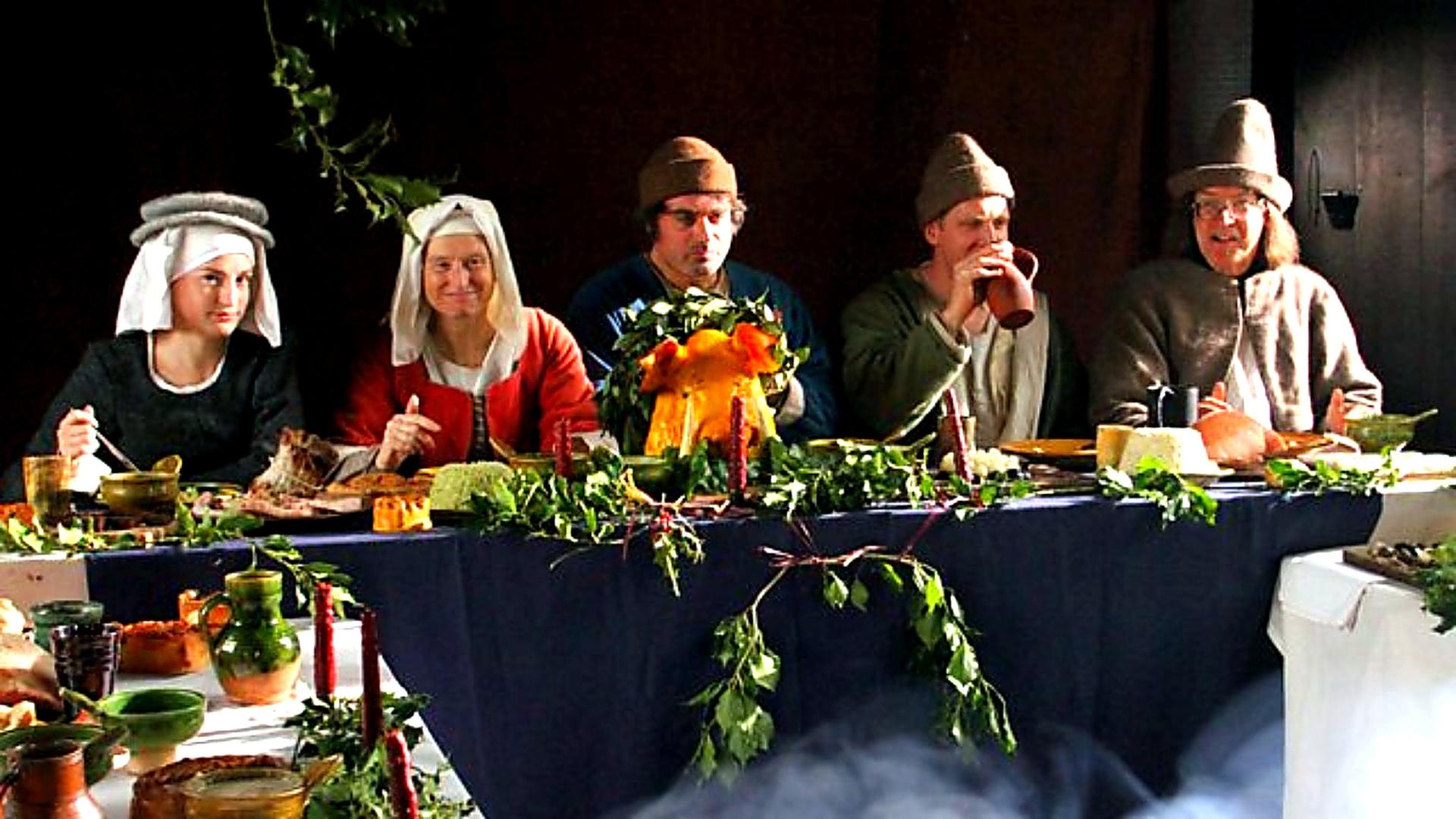 A Tudor Feast at Christmas